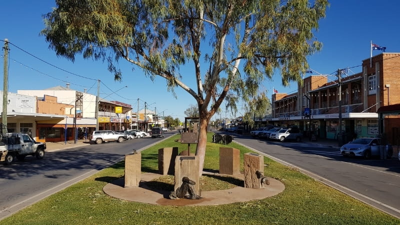 Queensland outback town of Winton