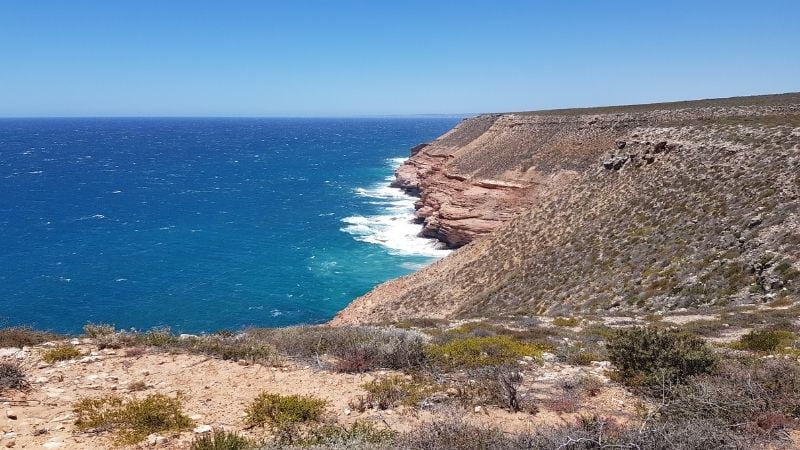 Coastal Cliffs at Kalbarri a must to visit when driving from Perth to Darwin