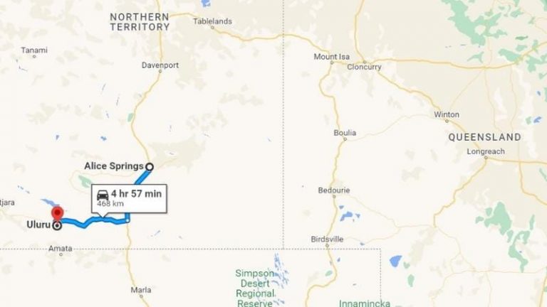 Alice Springs To Uluru Map 768x432 