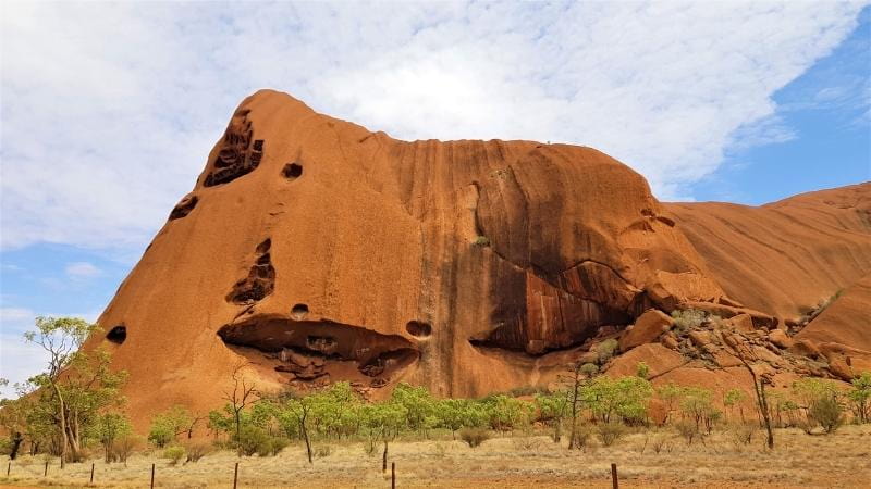 Part of Uluru