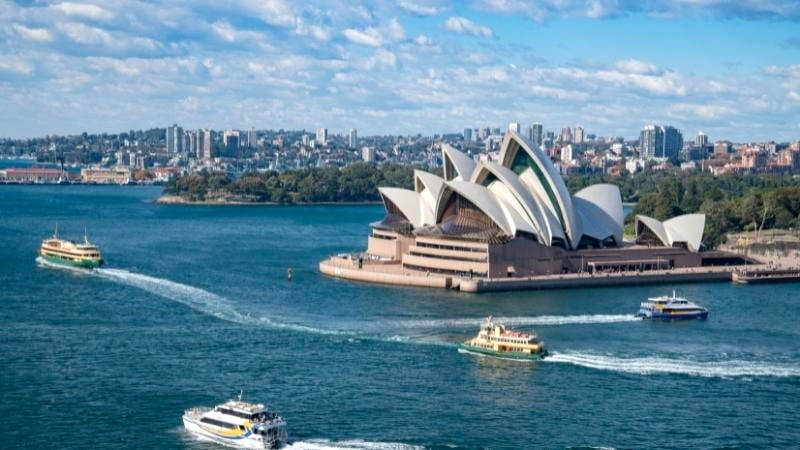 No list of famous Australian landmarks would be complete without the iconic Sydney Opera House